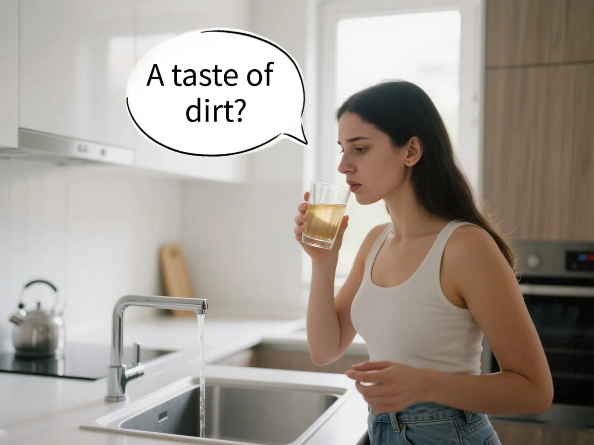 Tap Water Tastes Like Dirt: Causes, Safety, and Fixes – Frizzlife