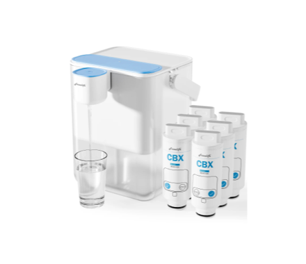 Frizzlife MD40 Electric Water Filter Dispenser With a TWO-YEAR Replacement Filter Combo