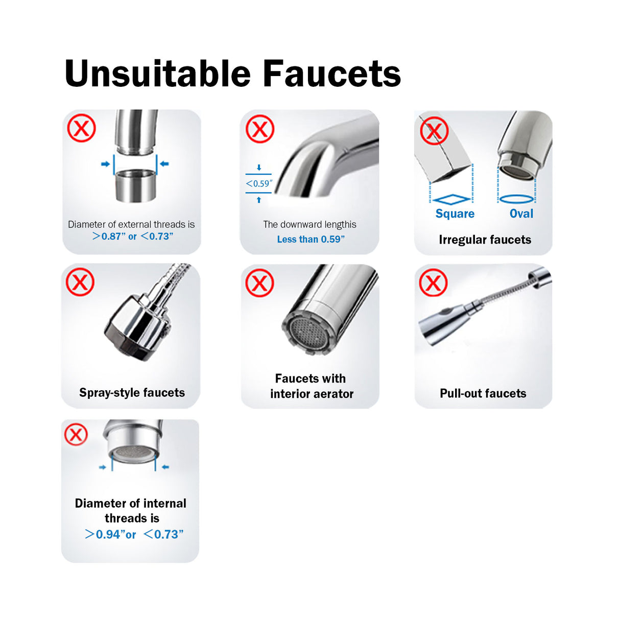 Frizzlife DS99 Arbeitsplatten-Wasserfiltersystem, Edelstahl