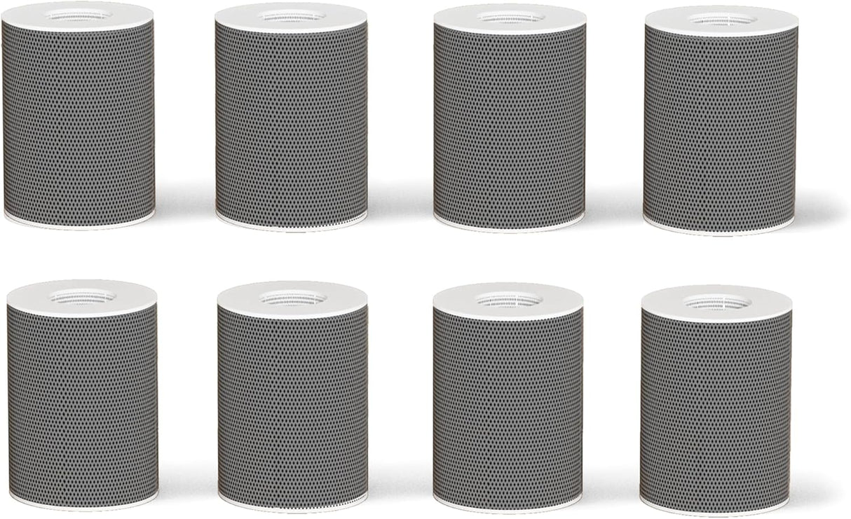 Extensor de grifo Frizzlife FF1080 (8 cartuchos de repuesto, 8 unidades de fibra de carbono)