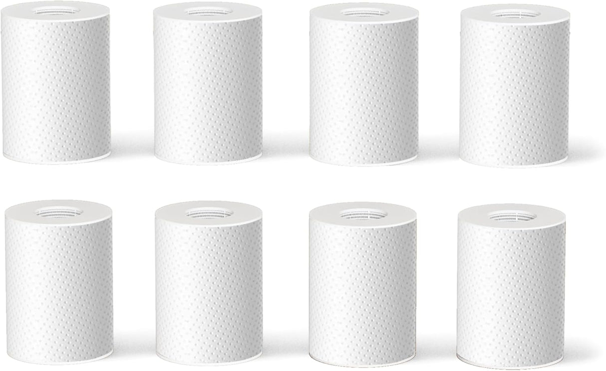 Frizzlife FF1080 Faucet Extender 8pcs Ersatzpatrone, 8pcs PP Baumwolle Filter