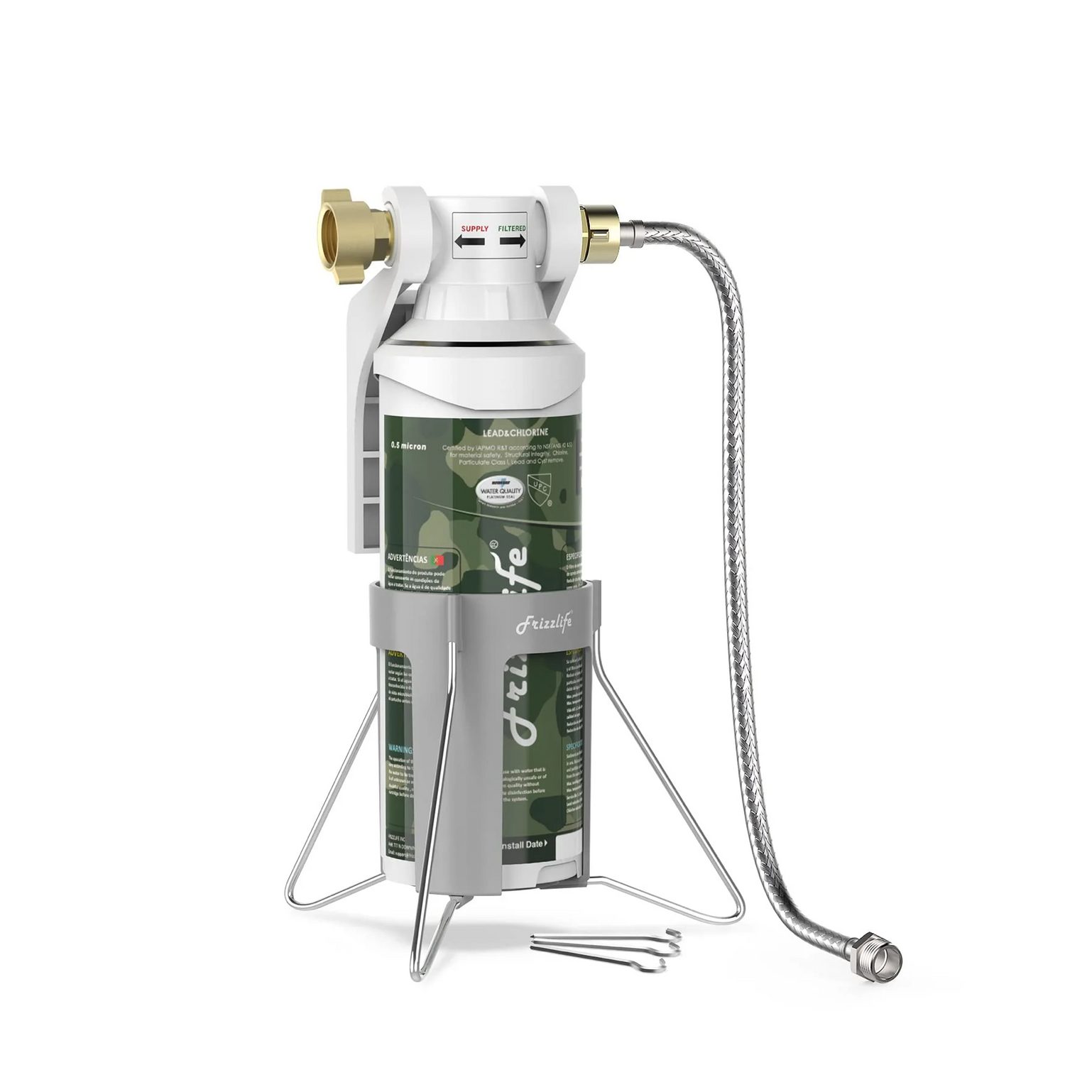 Filtro de agua FRIZZLIFE MV99 RV, certificado NSF 42 y 53