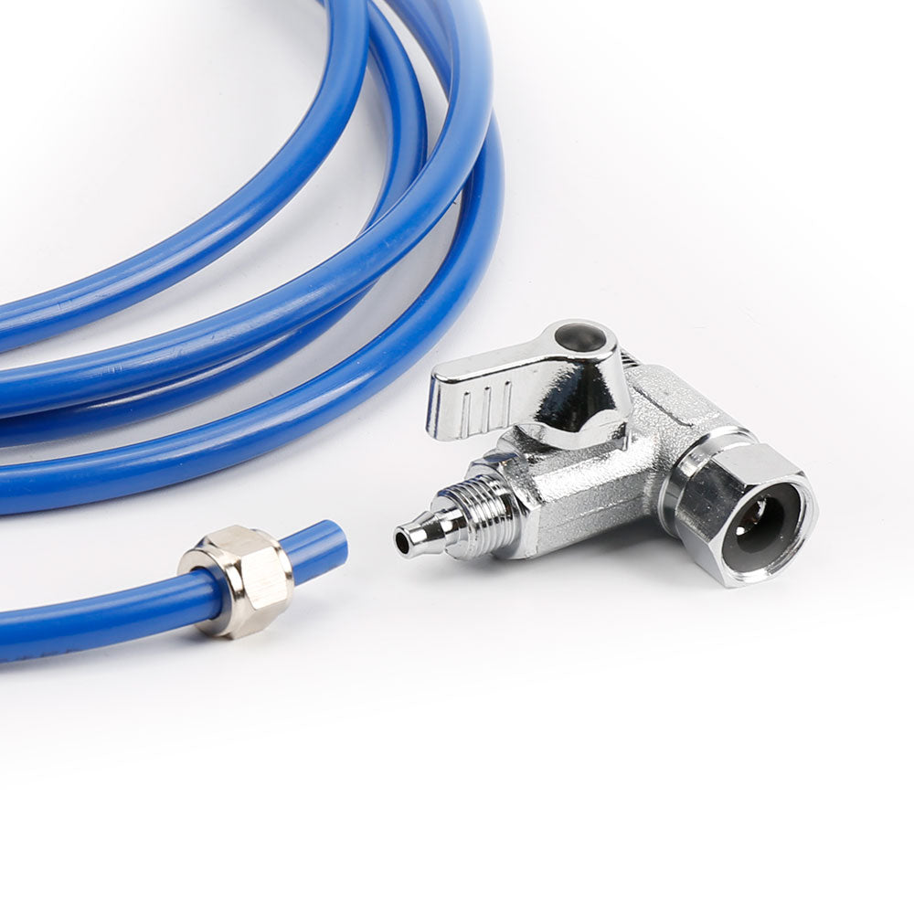 Frizzlife Angle Stop Valve Adapter Fits both 1/2 inch & 3/8" Feed Water Line