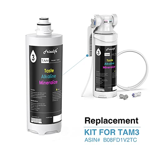 Kit de cartouches filtrantes de rechange TAM3-HF pour filtre TAM3, avec cartouche filtrante FZ-4 et boîtier de filtre