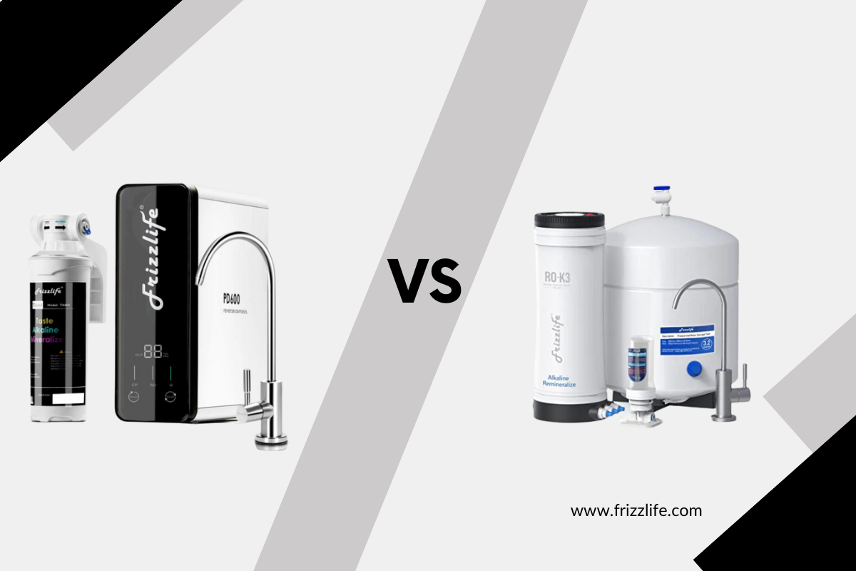 Tank VS Tankless RO Water filter - Which is Better