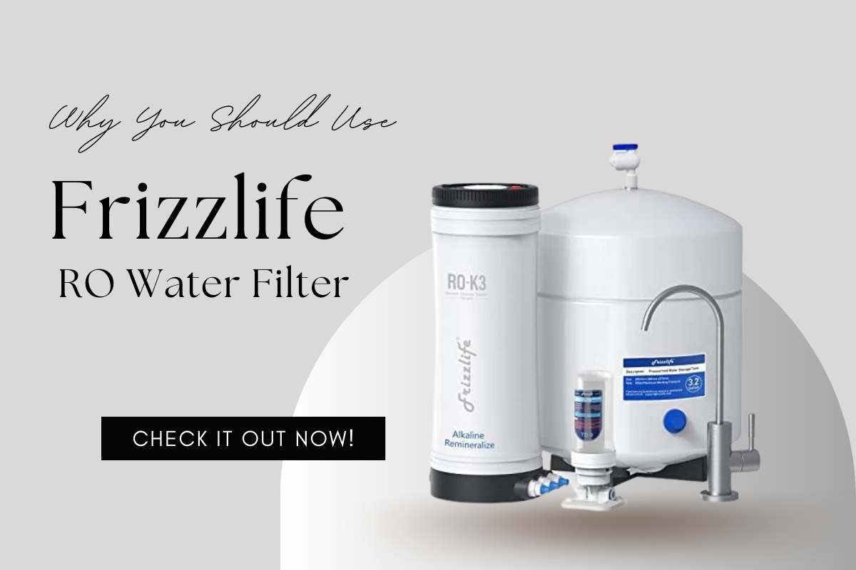 Why You Should Use Frizzlife RO Water Filter