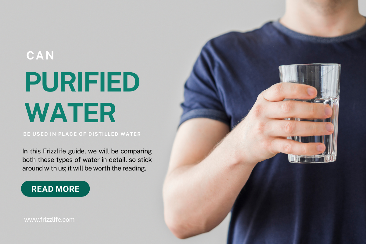 Can Purified Water Be Used in Place of Distilled Water Frizzlife