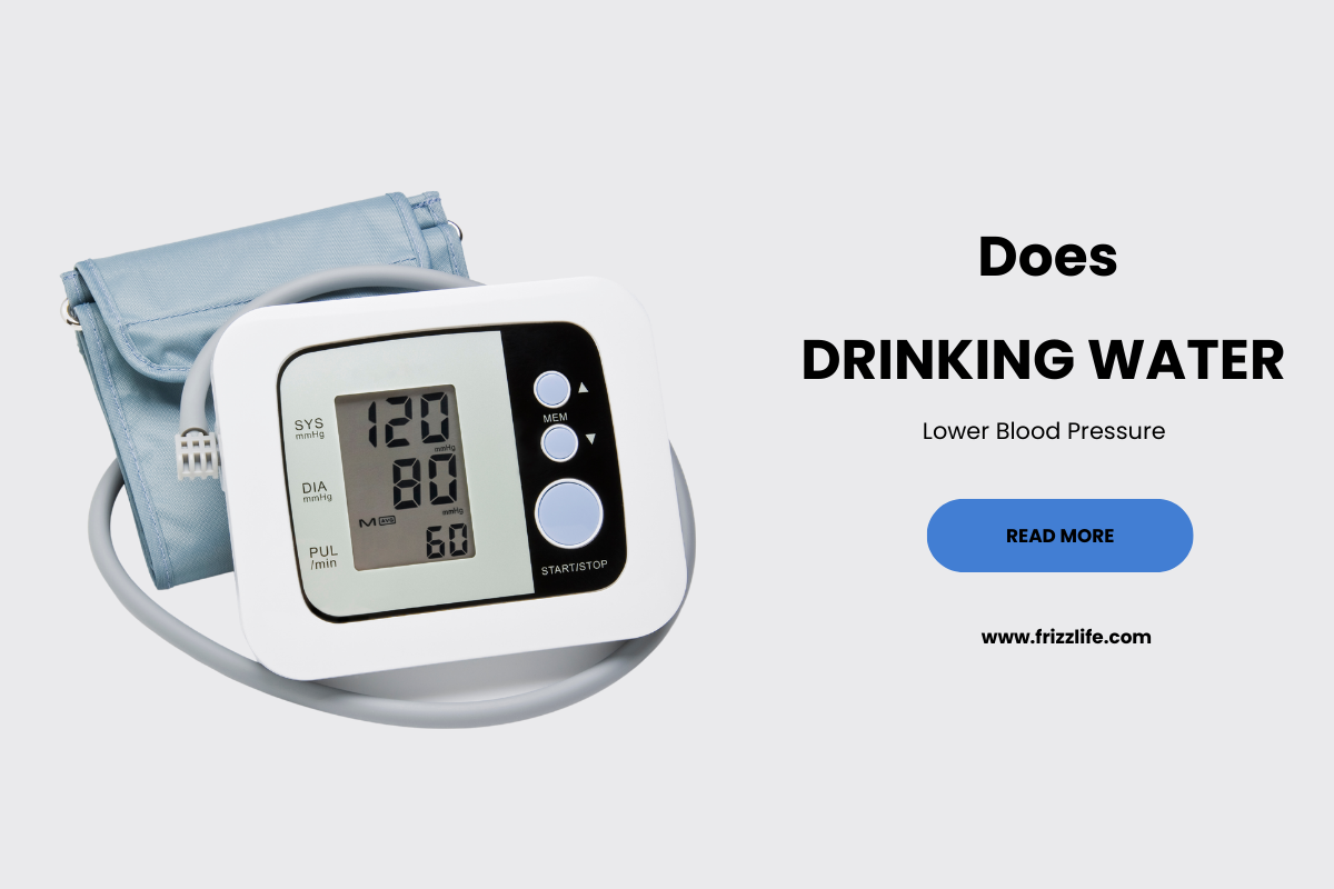 Does Drinking Water Lower Blood Pressure
