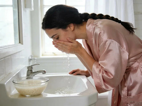 rice water benefits skin