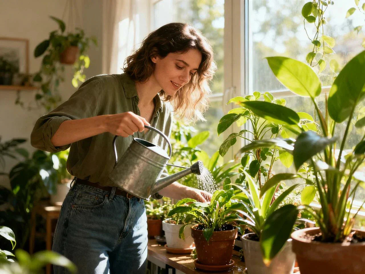 filtered water for plants