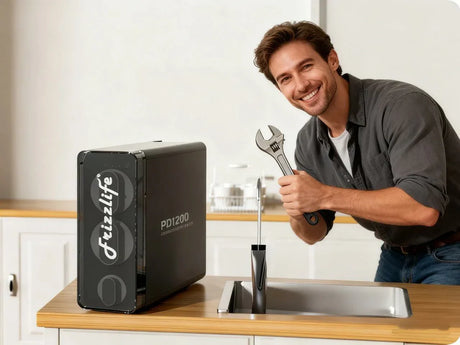 water filter installation