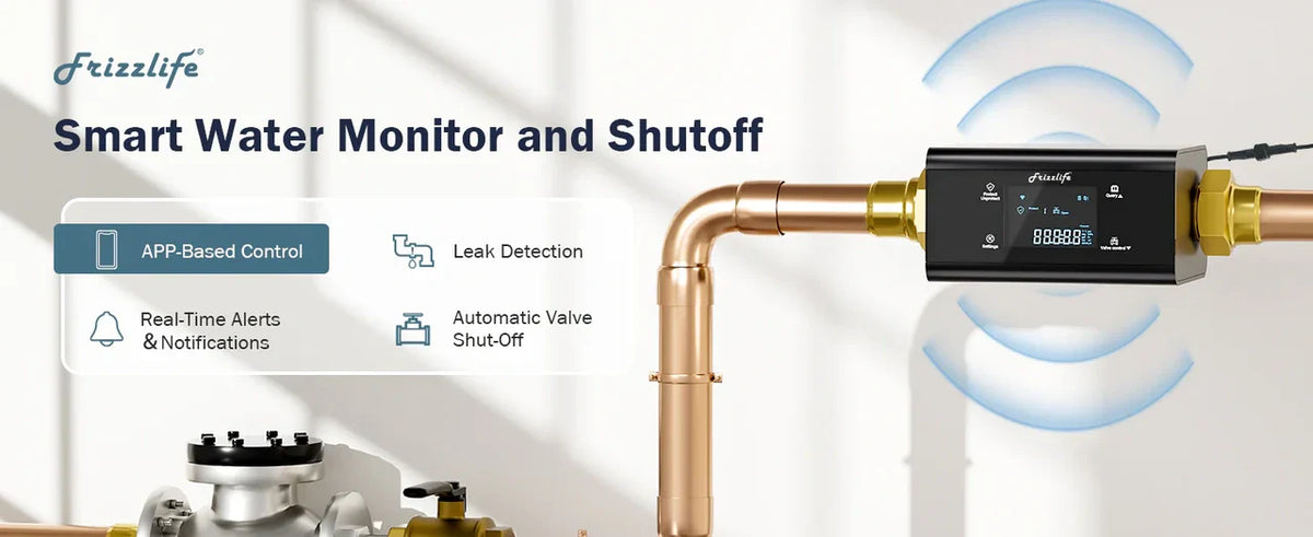 Smartwater Flow Sensor Smart Water Flow Meter: What It Really Tracks – Frizzlife
