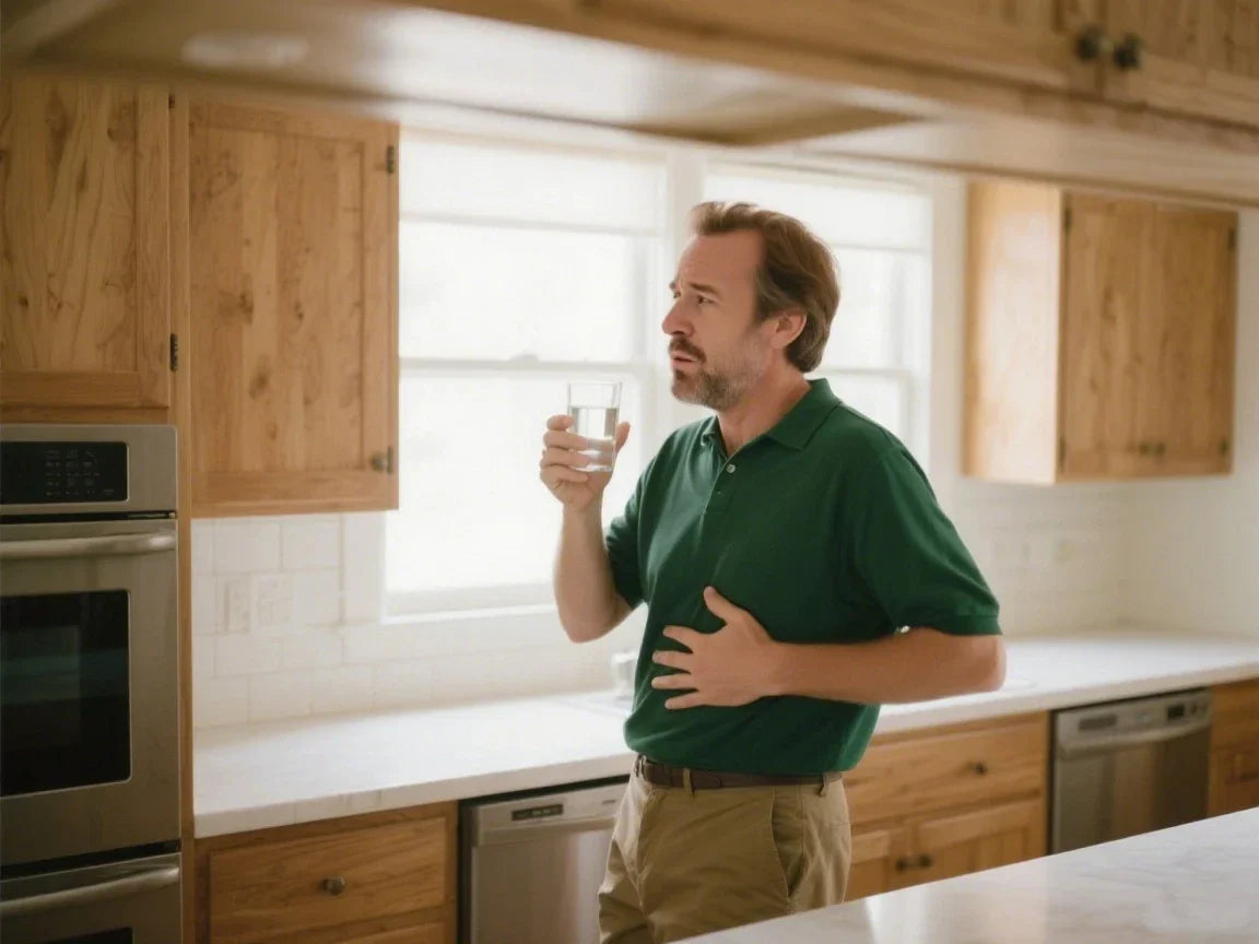 does water help heartburn