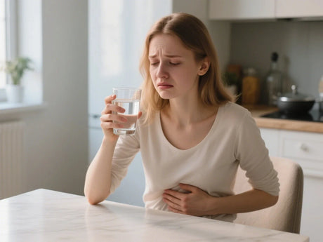 feeling nauseous after drinking water