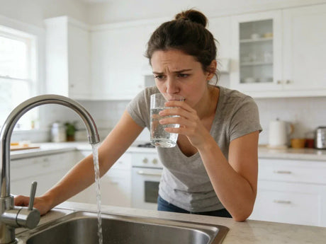 water tastes weird