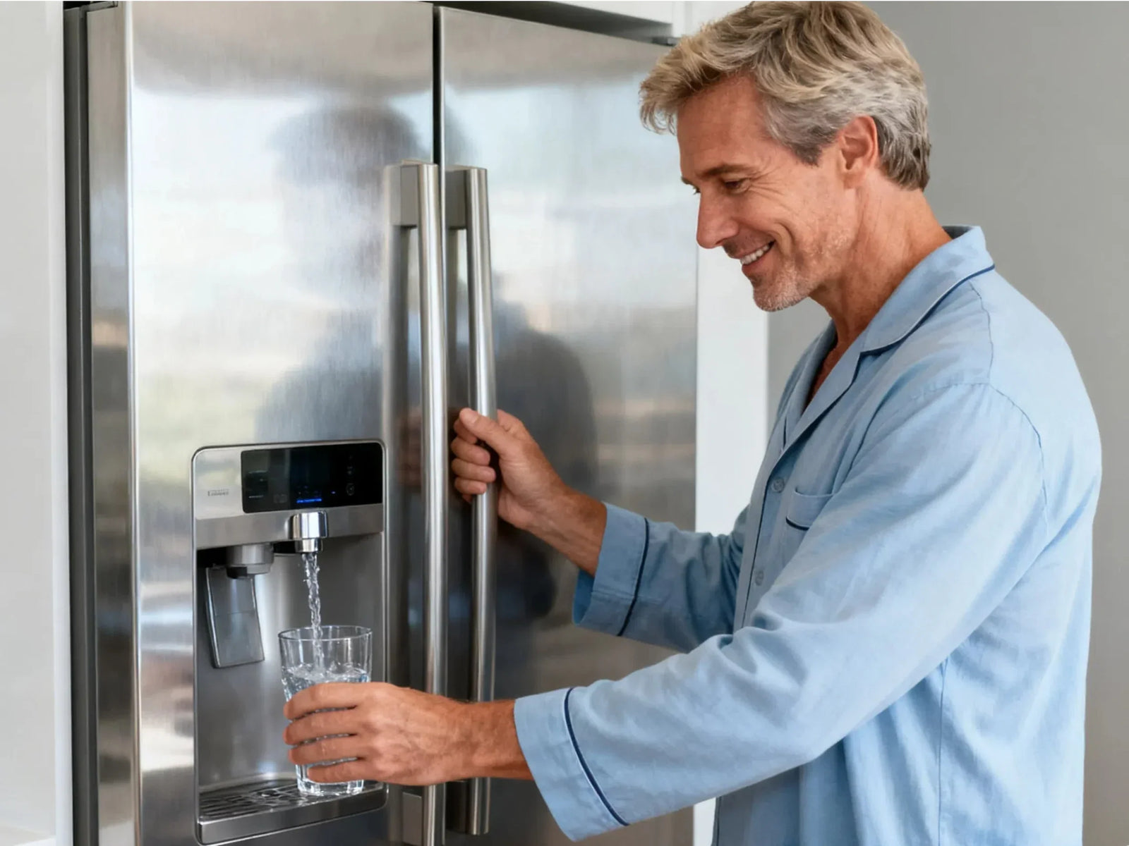 refrigerator with water filter