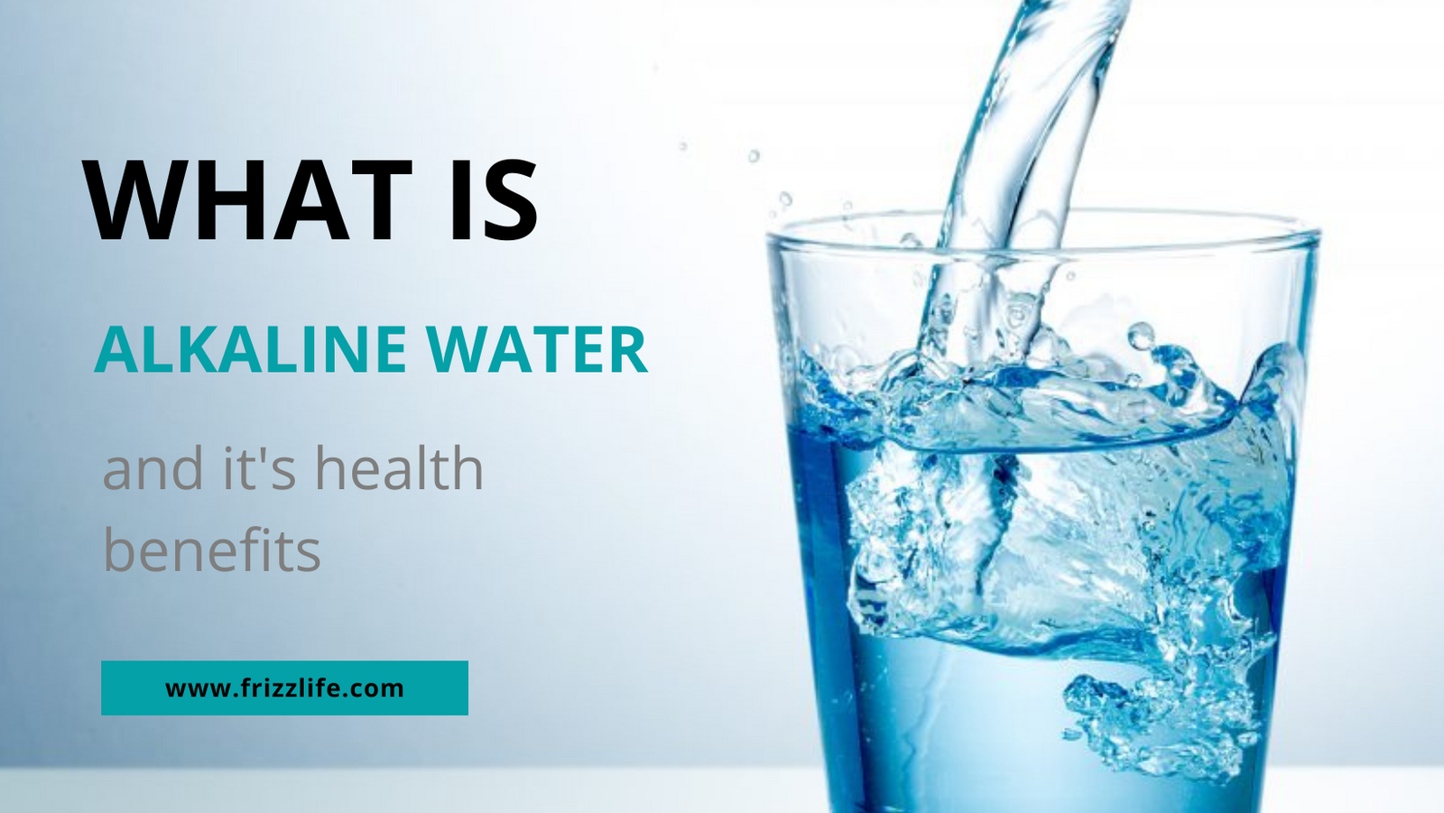 What is alkaline water and it's health benefits