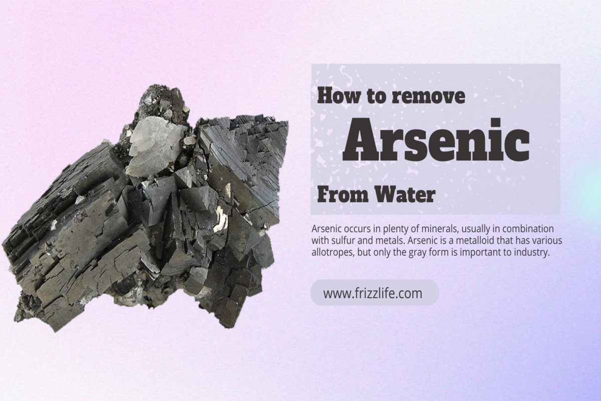 How to remove arsenic from water