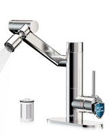 Frizzlife MF1080-S Series Bathroom & Kitchen Faucet with Water Filter, Polished Chrome, 360° Swivel Aerator