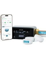 Frizzlife Smart Water Monitor & Automatic Shutoff with 3 Leak Sensors, LPG365-P-3S