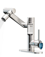 Frizzlife MF1080-S Series Bathroom & Kitchen Faucet with Water Filter, Brushed Nickel, 360° Swivel Aerator