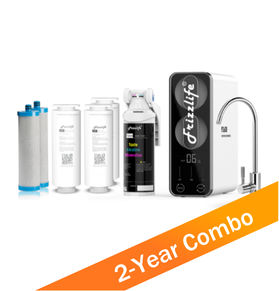 PD600-TAM3 RO System with a TWO-Year Filter Combo – Frizzlife
