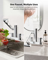 Frizzlife MF1080-D Series Bathroom & Kitchen Faucet with Water Filter, Polished Chrome