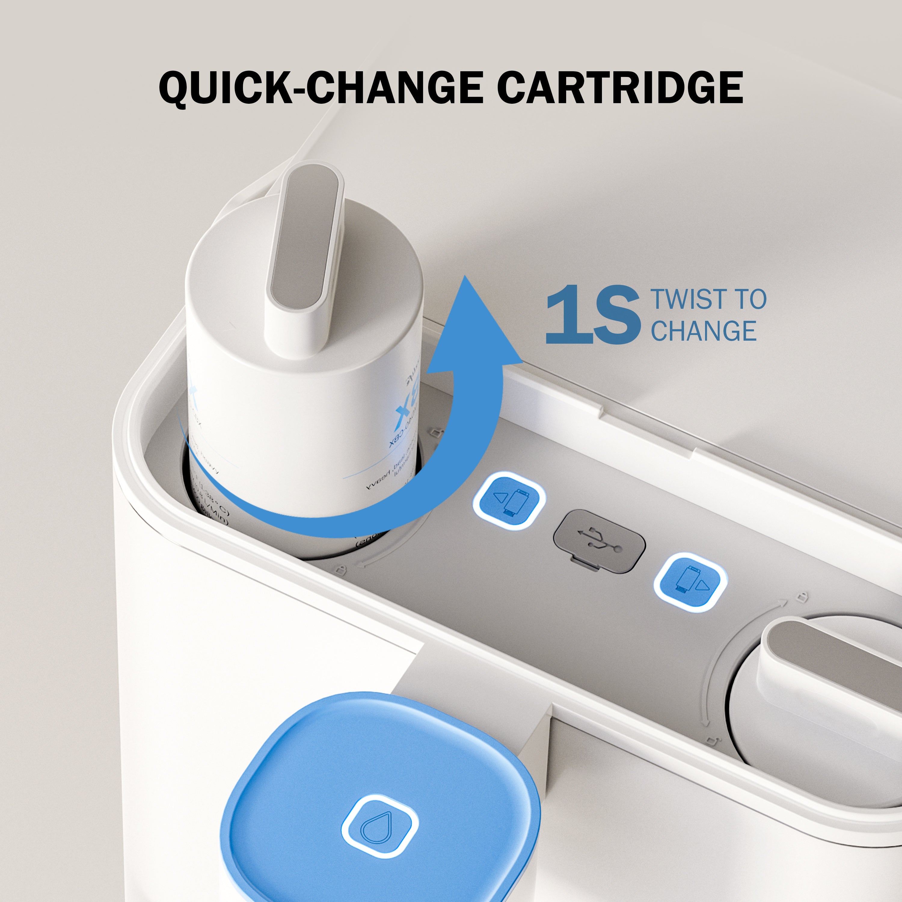 Frizzlife 1µm Electric Water Filter Pitcher with 2 Filters Pre