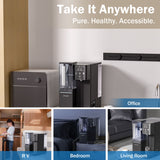 Frizzlife WB99-C Countertop RO System, Alkaline Water Filter with Pitcher, NSF/ANSI 58 Certified, No Installation