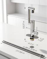 Frizzlife MF1080-S Series Bathroom & Kitchen Faucet with Water Filter, Polished Chrome