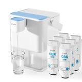 Frizzlife  MD40 Electric Water Filter Dispenser With a TWO-YEAR Replacement Filter Combo