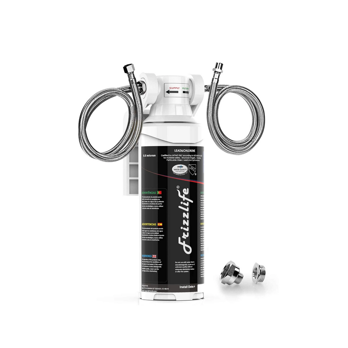 Frizzlife MK99 direct-connect under-sink water filter