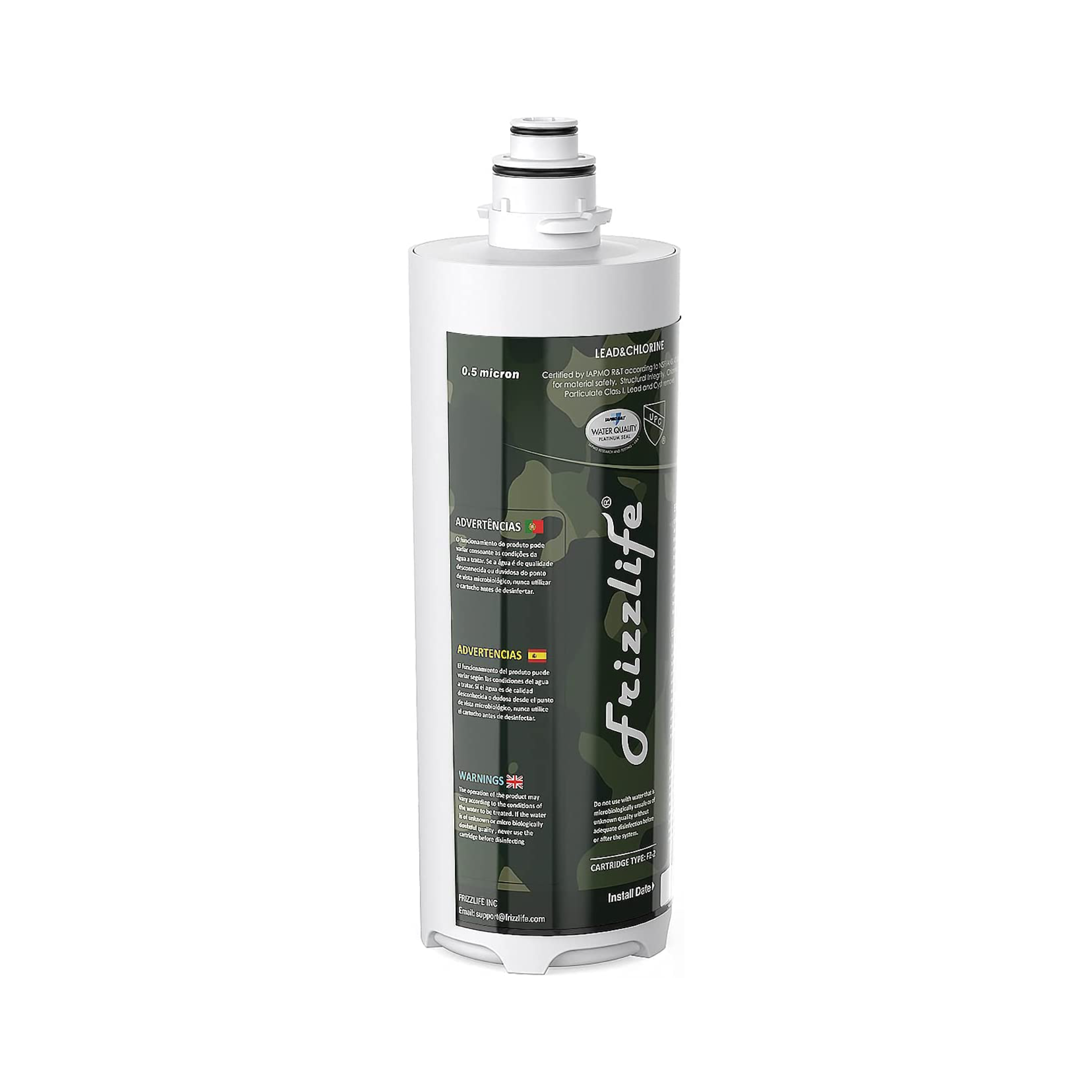 Frizzlife MV-HF Replacement Filter Cartridge Kit For MV99