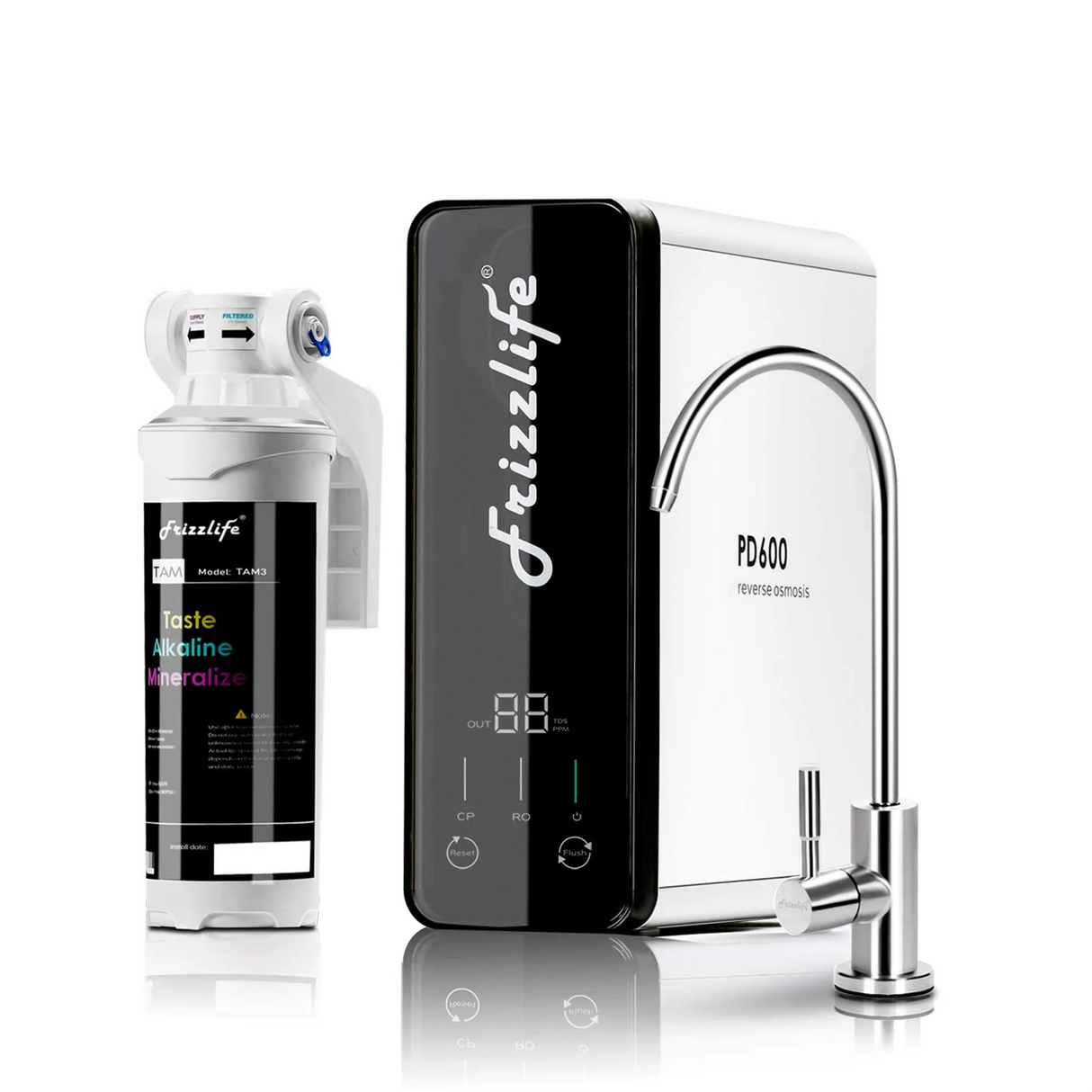 Frizzlife PD600 Tankless Reverse Osmosis Water System