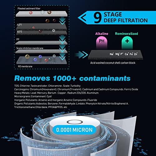 Frizzlife 1000 GPD Tankless RO Water System