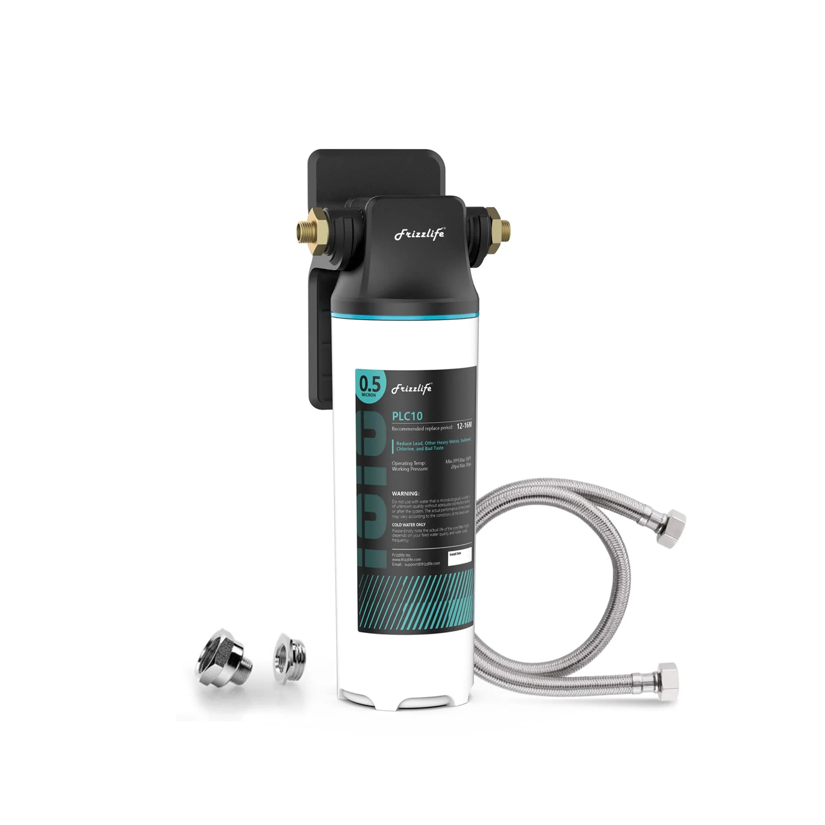 Frizzlife SW10/SW15/SW20 Direct Connect Under Sink Water Filter