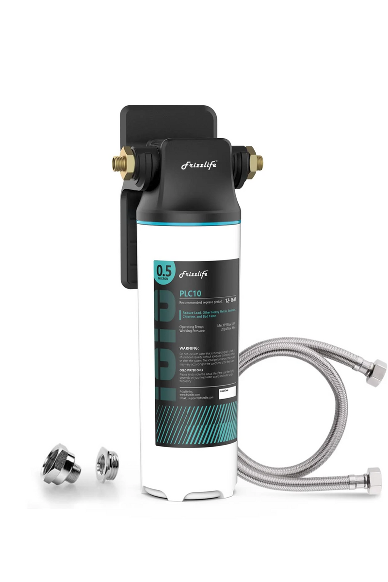 Frizzlife Direct-Connect Under-Sink Water Filter System, SW10/SW15/SW20