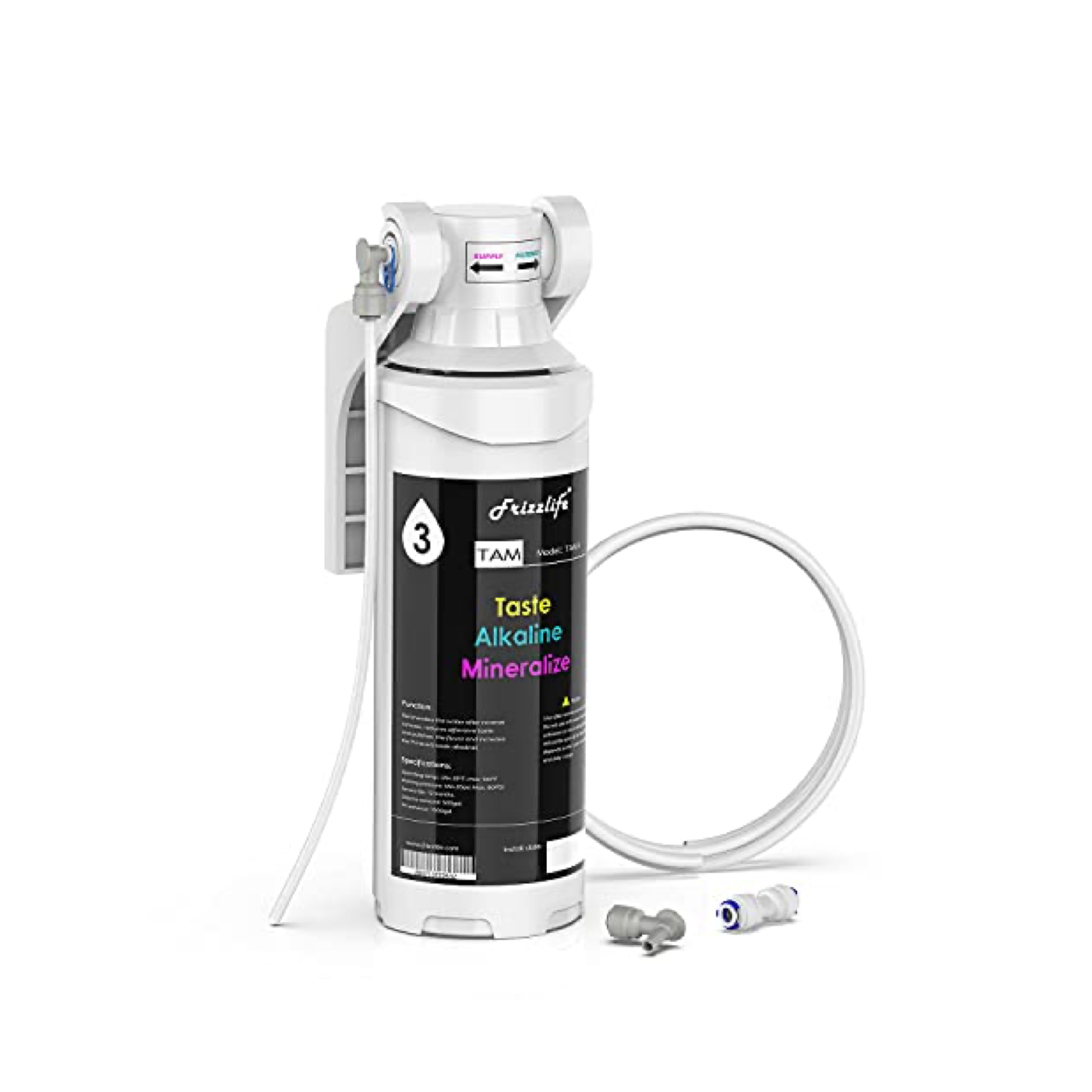 Frizzlife TAM3 Alkaline Remineralization Under Sink Water Filter