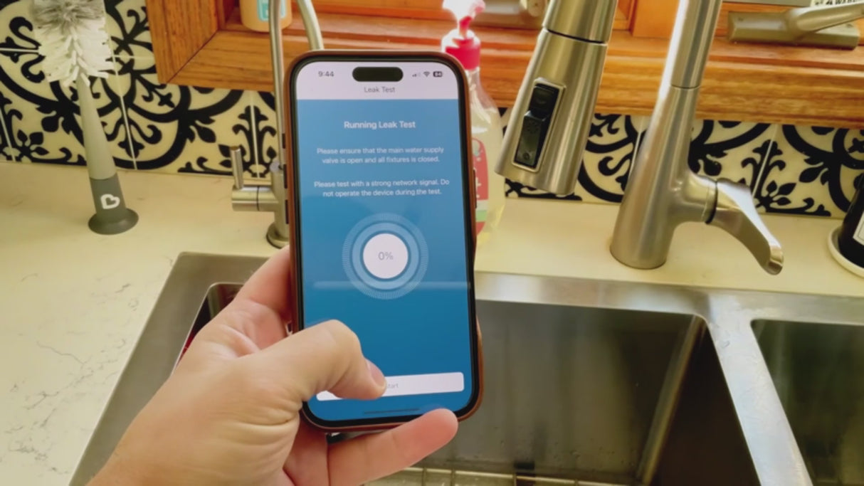 Frizzlife LP365 Smart Water Monitor and Automatic Shutoff Sensor,LP365