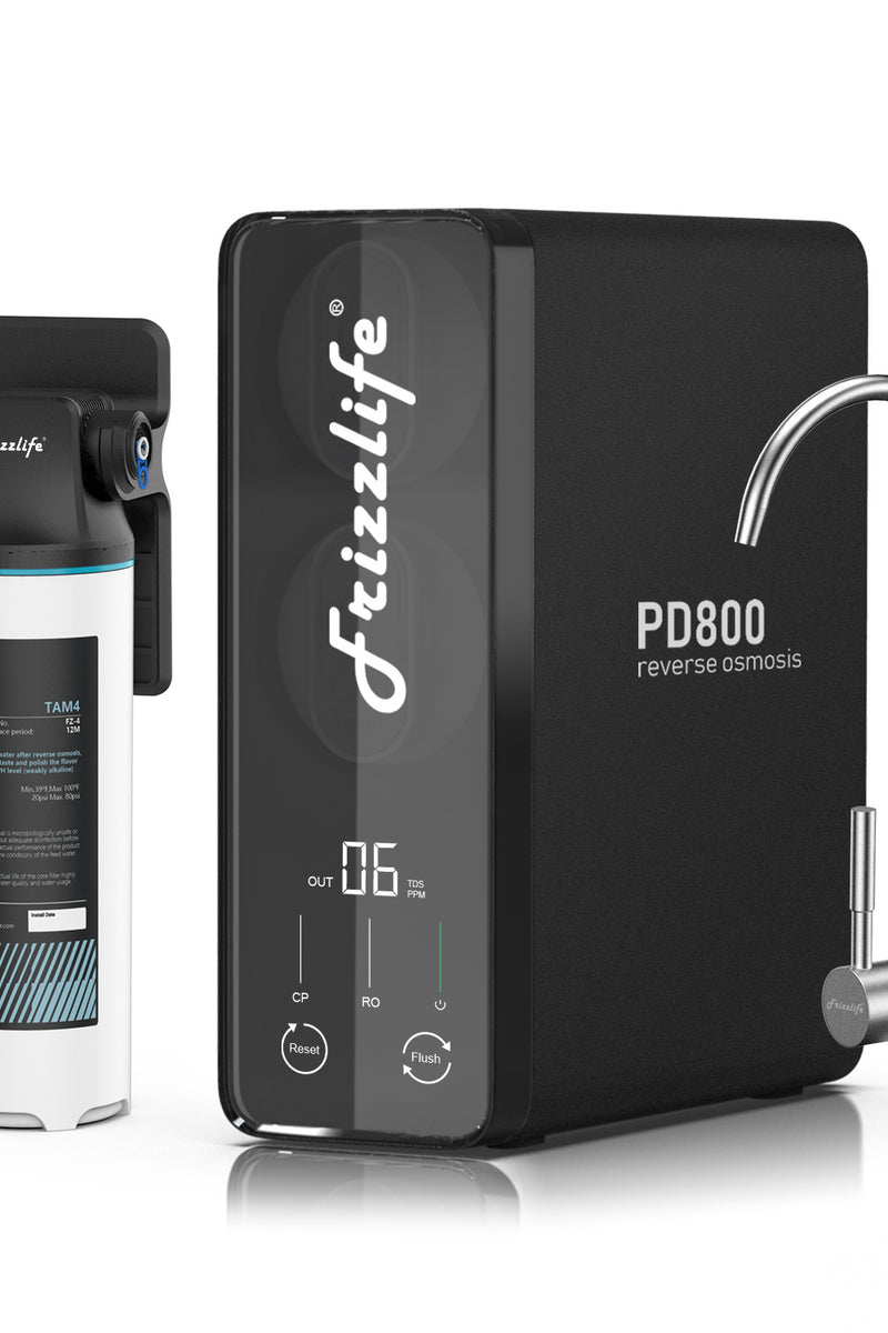 Frizzlife 800 GPD Tankless Reverse Osmosis System – Remineralization, PD800-TAM4