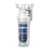 Frizzlife TD-9 Alkaline Remineralization Under Sink Inline Water Filter - Post Filter for RO Reverse Osmosis System