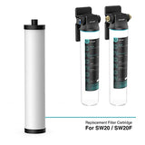 Frizzlife PLC20 Replacement Filter Cartridge For FK99/SW20/SW20F Under Sink Water Filter System